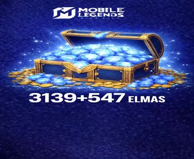 Mobile Legends 3139+547 Elmas