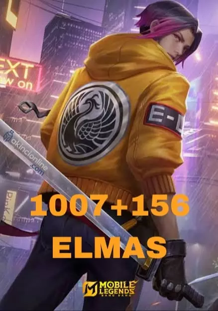 Mobile Legends 1007+156 Elmas 🌍