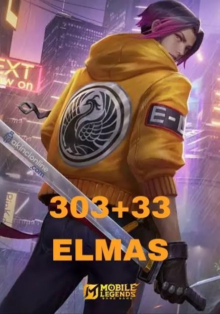 Mobile Legends 303+33 Elmas 🌍