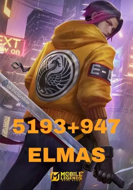 Mobile Legends 6140 Elmas