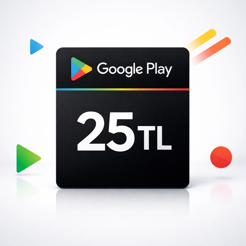 Google Play 25 TL Hediye Kartı