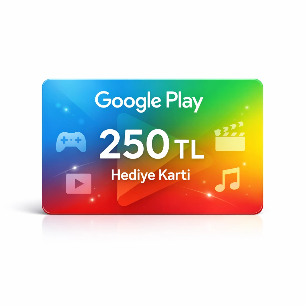 Google Play 250 TL Hediye Kartı