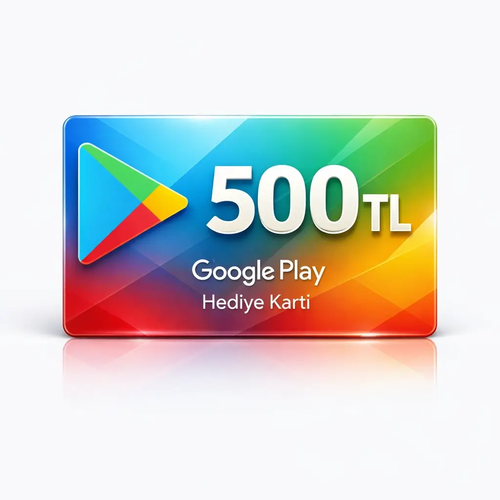 Google Play 500 TL Hediye Kartı