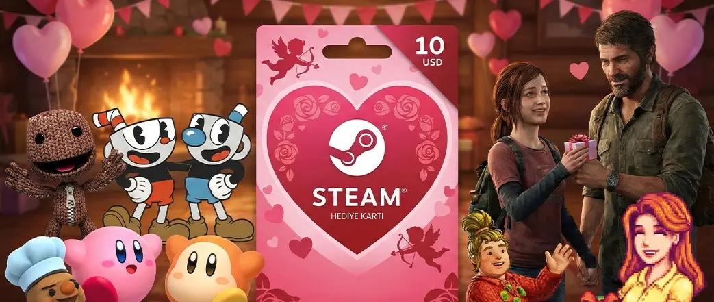 🎁 Atagame’de Steam Sevgililer Günü Kampanyası Başladı!