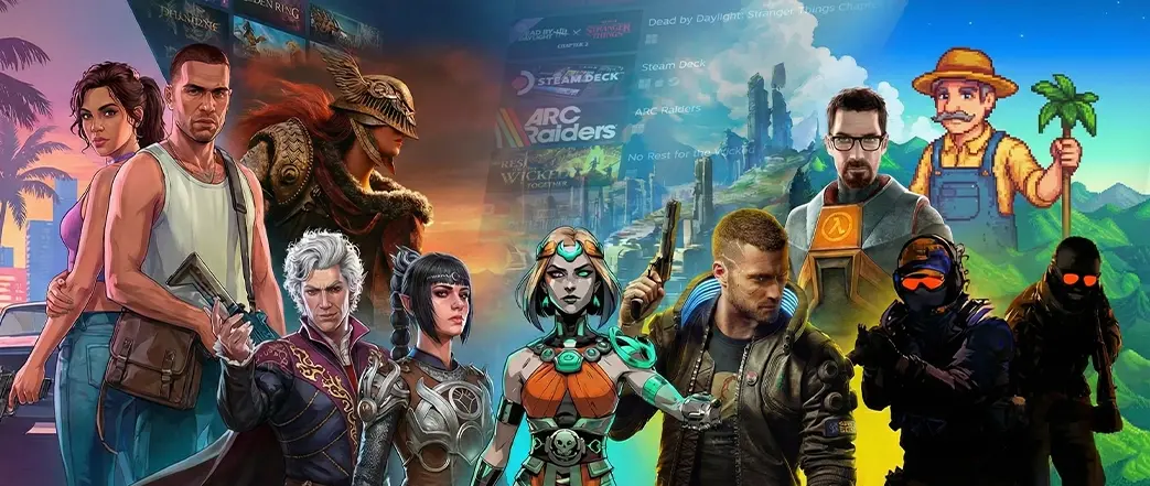 🎮 2025’in Steam’de En Çok Satan 10 Oyunu