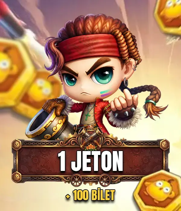 1 Civciv Jetonu + 100 Bilet