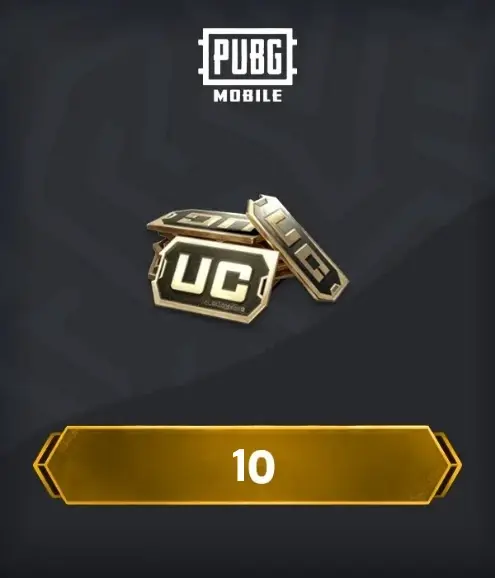 Pubg Mobile 10 UC - Global ID