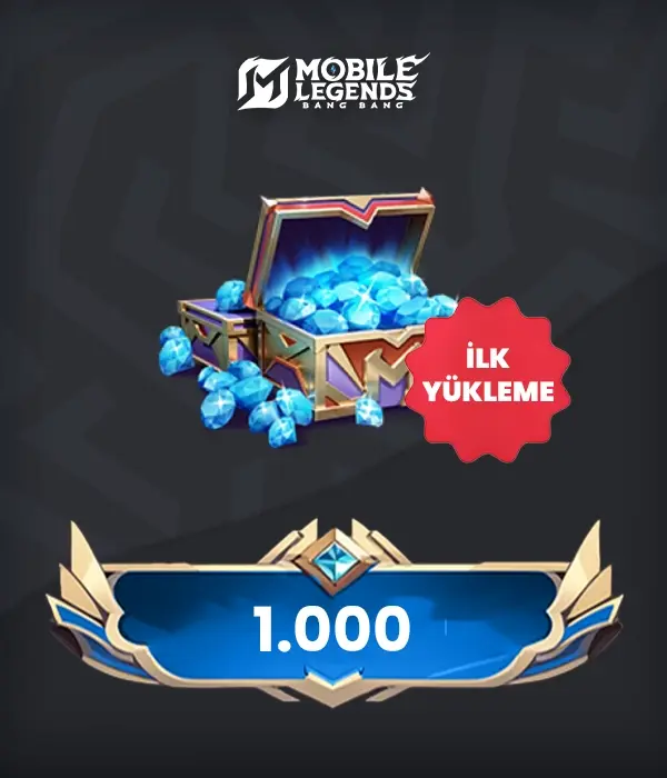 Mobile Legends Bang Bang İlk Yükleme 1000 Elmas