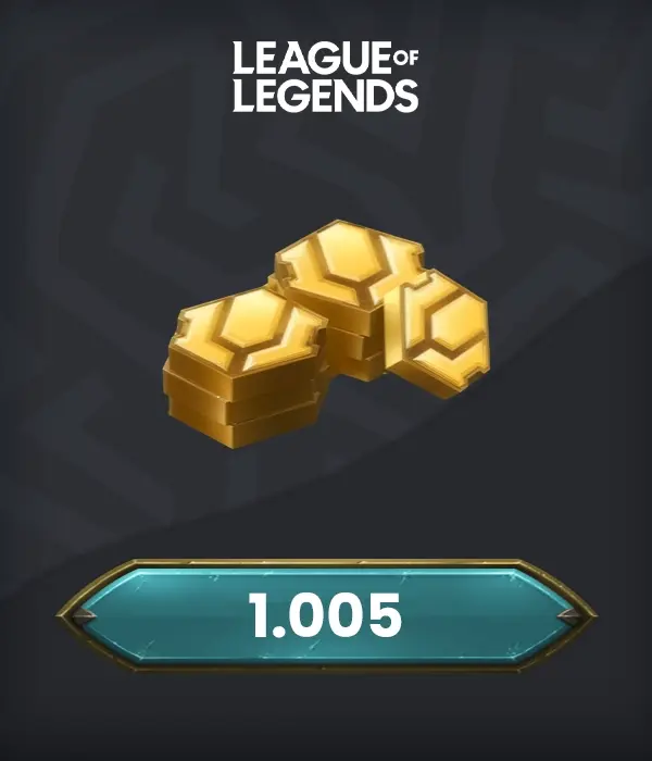 League Of Legends 1005 RP