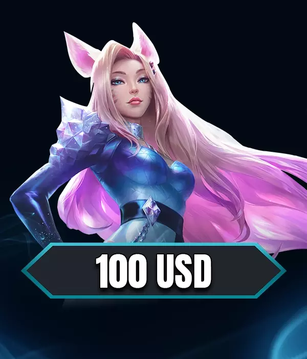 League Of Legends 100 USD Gift Card NA
