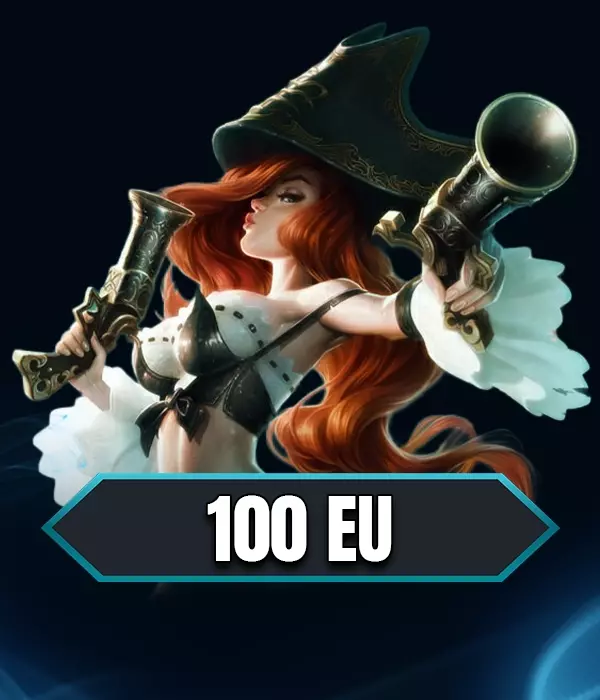 League Of Legends EU West 100 Euro Points