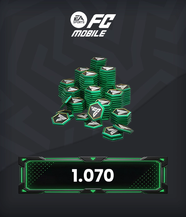 FC Mobile 1070 Points