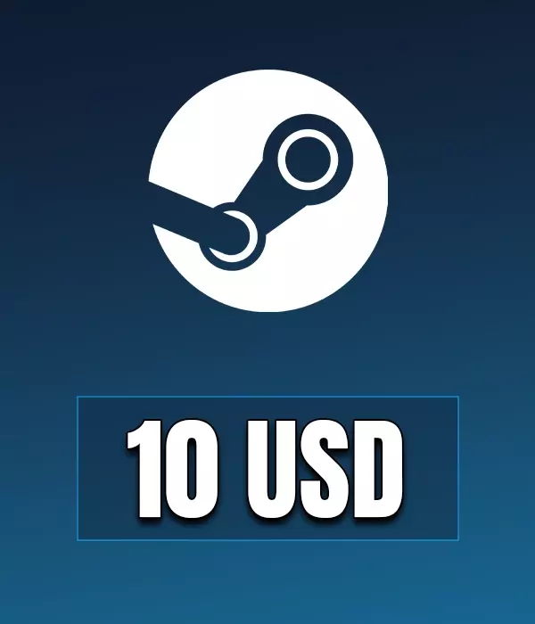 Steam Wallet Card 10 USD
