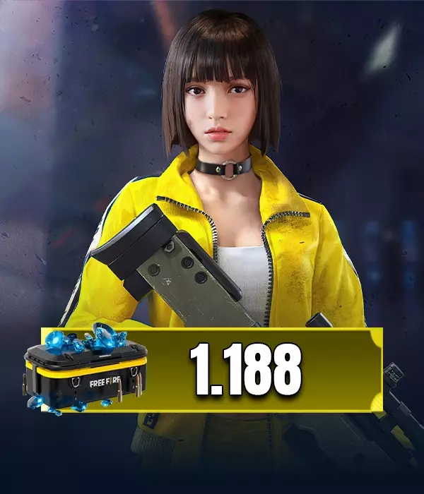 Free Fire 1080 + 108 Diamond MENA