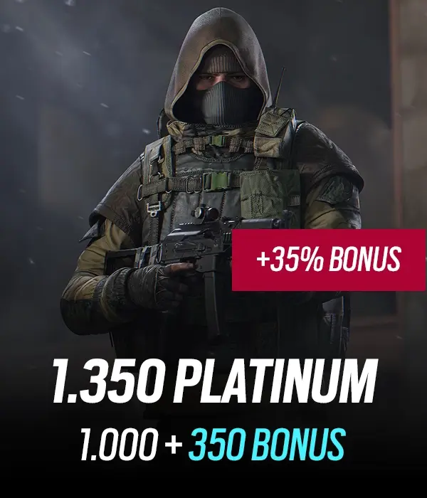 Rainbow Six Mobile 1350 Platinum