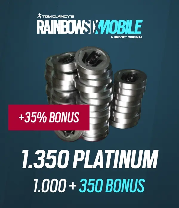 Rainbow Six Mobile 1350 Platinum