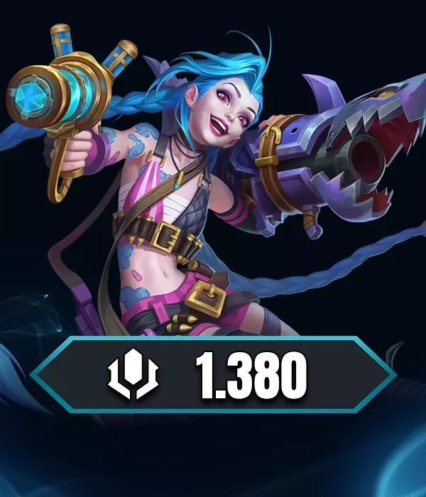 League Of Legends 1380 RP