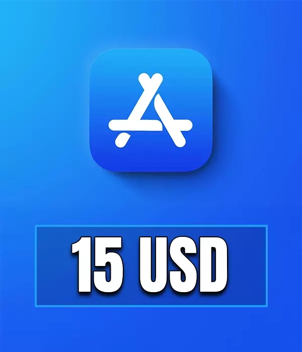 App Store & iTunes Bakiye 15 USD