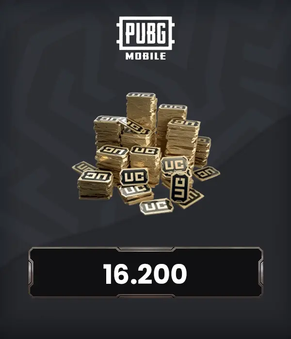 PUBG Mobile 16200 UC