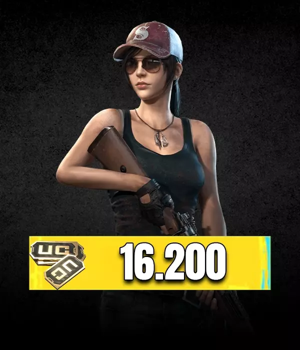 PUBG Mobile 16200 UC
