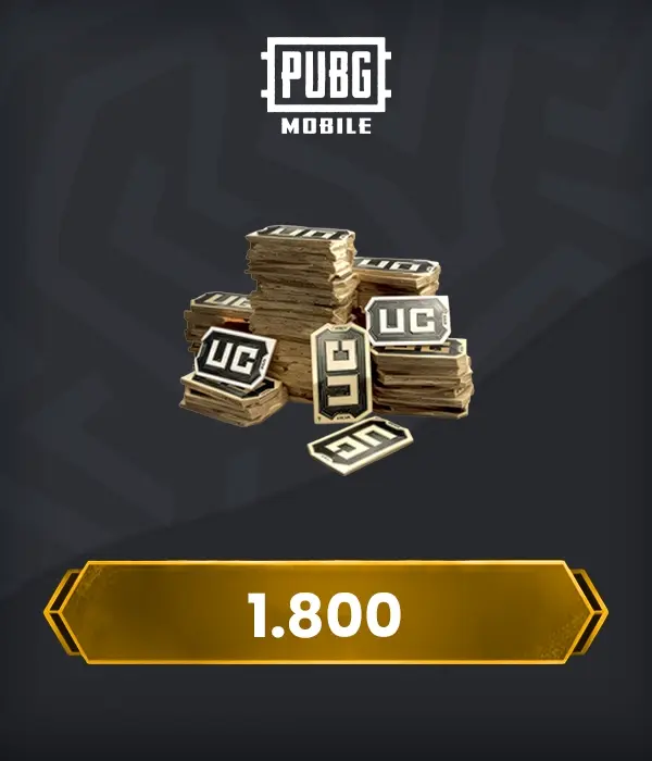 Pubg Mobile 1800 UC - Global ID