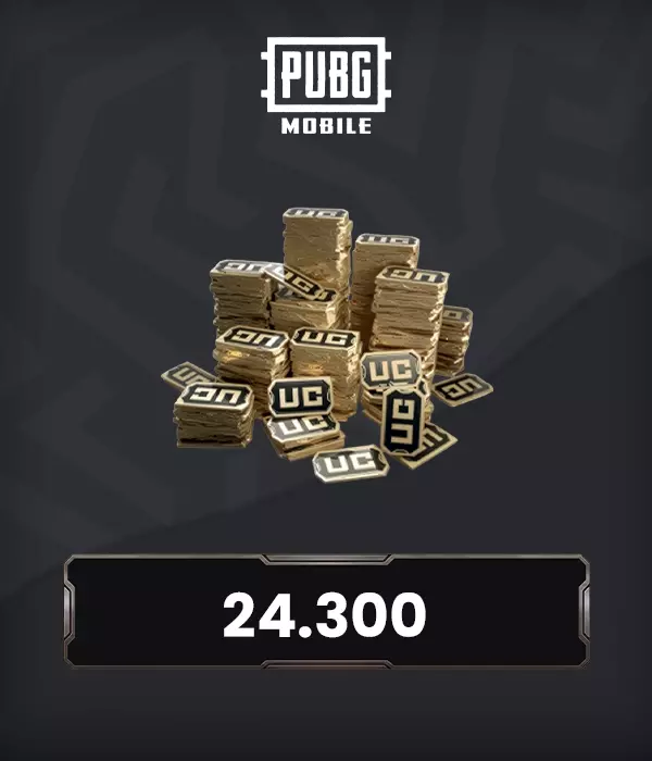 PUBG Mobile 24300 UC