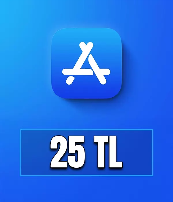 Apple Store & iTunes Bakiye Kartı 25 TL