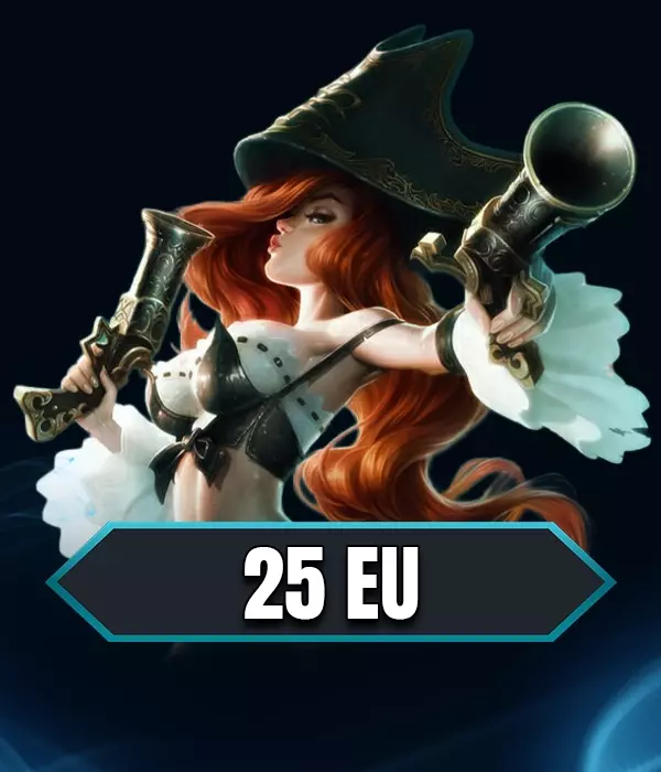 League Of Legends EU West 25 Euro Points