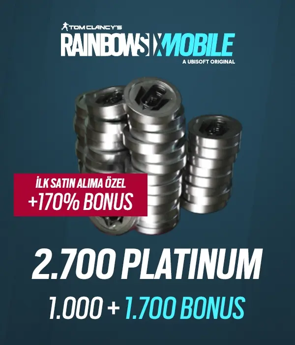 Rainbow Six Mobile 2700 Platinum ilk Yükleme