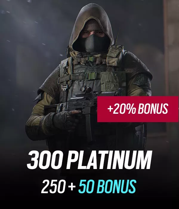 Rainbow Six Mobile 300 Platinum