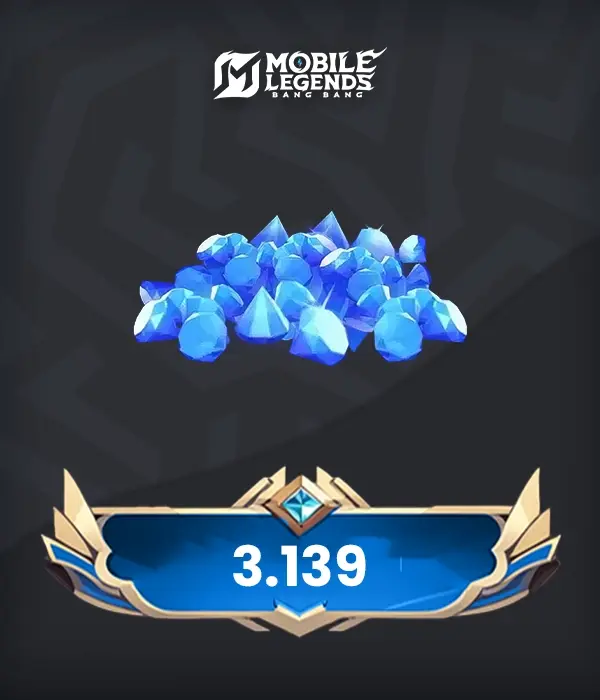 Mobile Legends Bang Bang 3139 Elmas