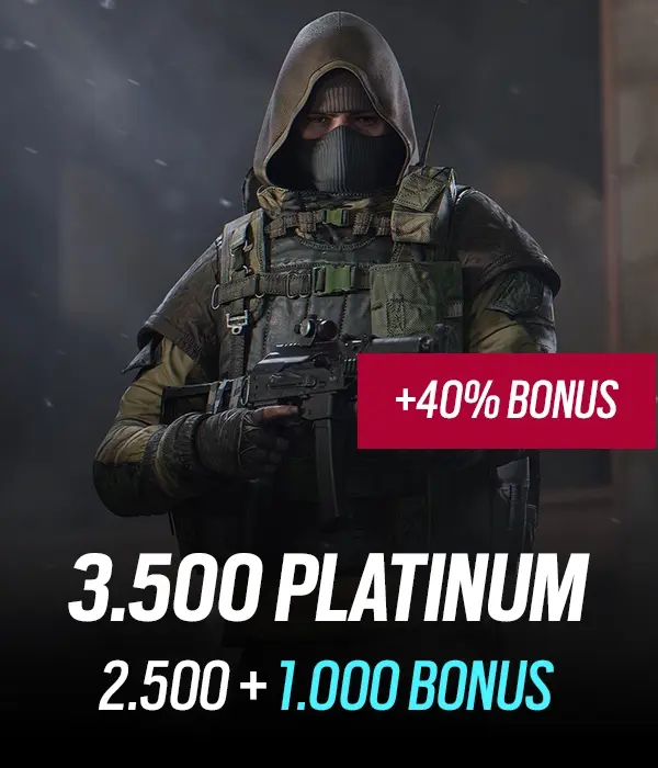 Rainbow Six Mobile 3500 Platinum