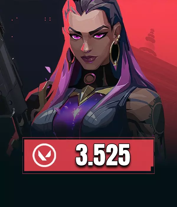 Valorant Point 3525 VP