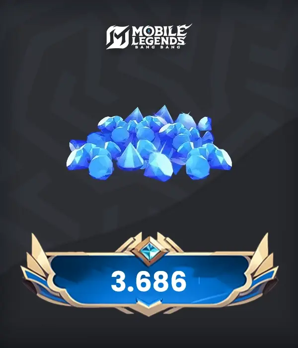 Mobile Legends Bang Bang 3686 Elmas