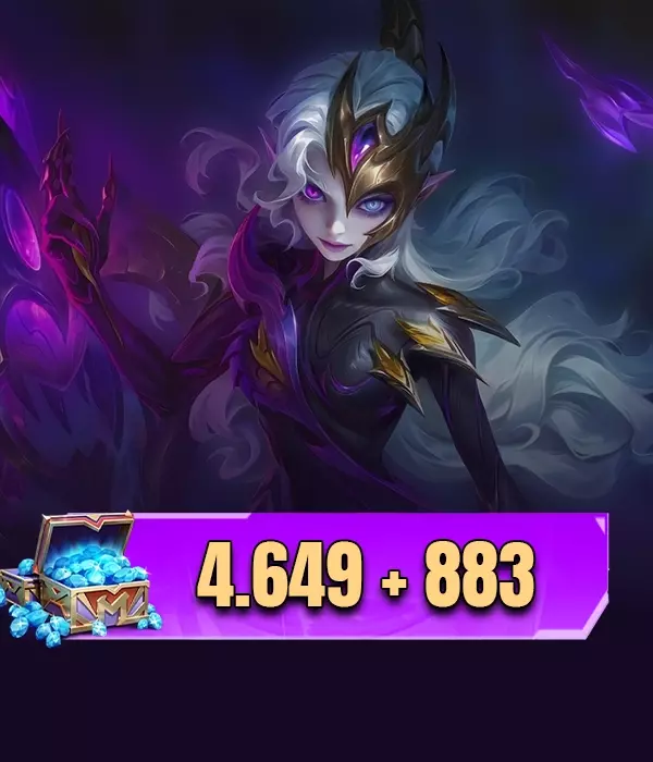 Mobile Legends 4649 + 883 Elmas