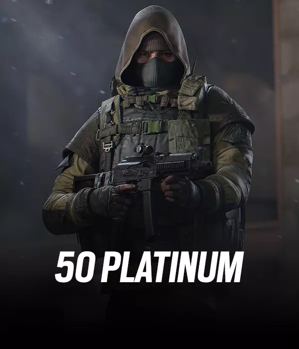 Rainbow Six Mobile 50 Platinum
