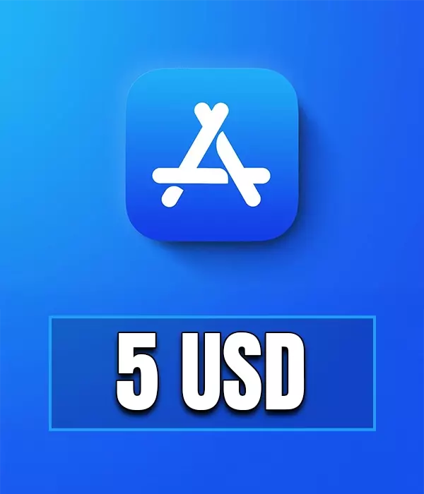 App Store & iTunes Bakiye 5 USD