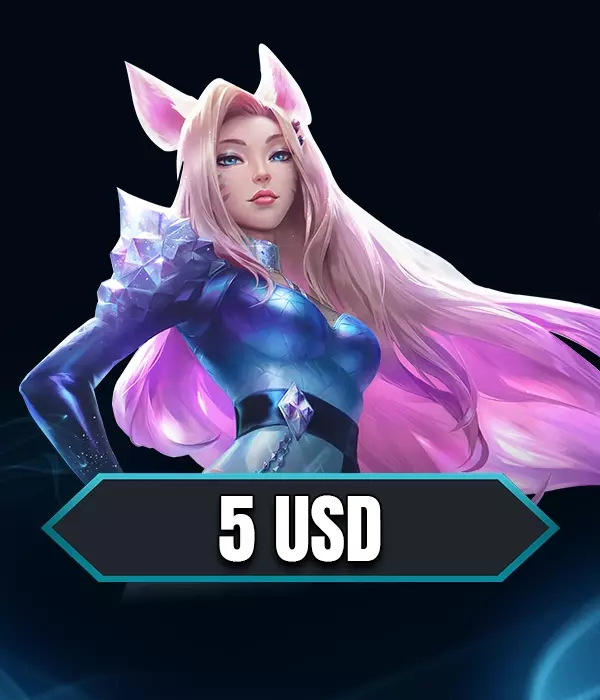 League Of Legends 5 USD Gift Card NA