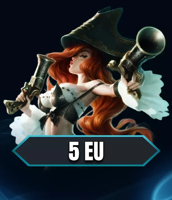 League Of Legends EU West 5 Euro Points