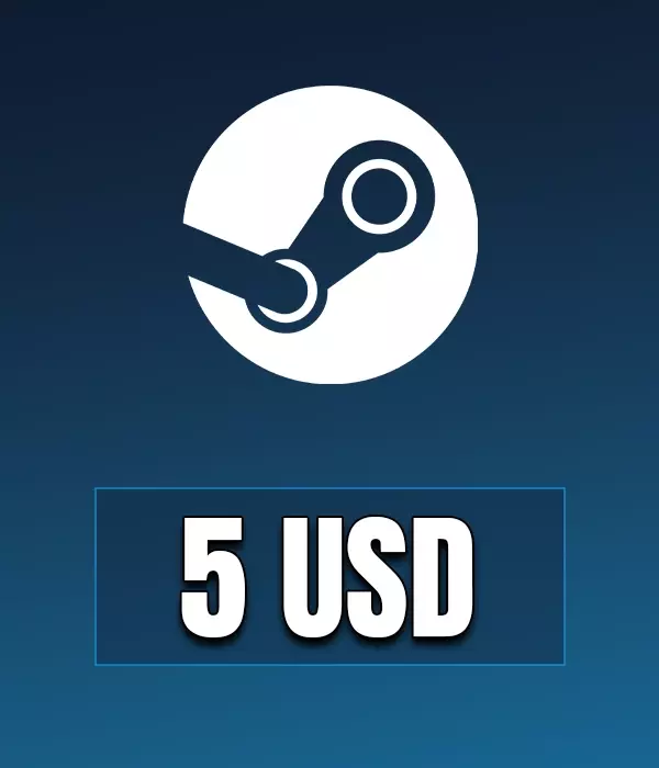 Steam Wallet Card 5 USD