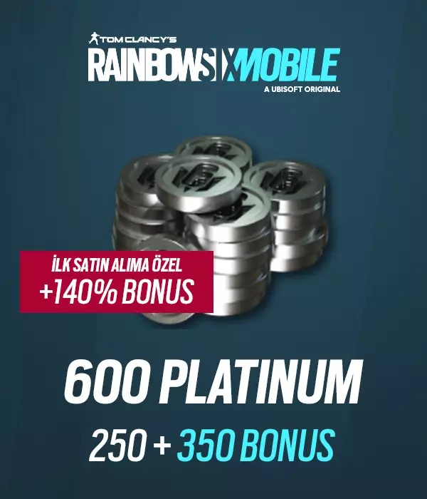 Rainbow Six Mobile 600 Platinum ilk Yükleme