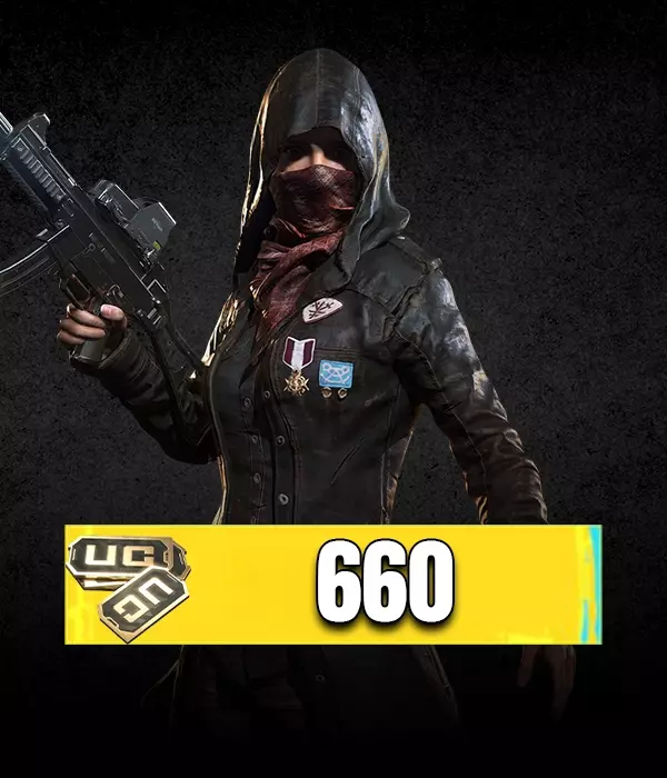 Pubg Mobile 660 UC - Global ID