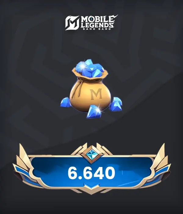 Mobile Legends Bang Bang 6640 Elmas
