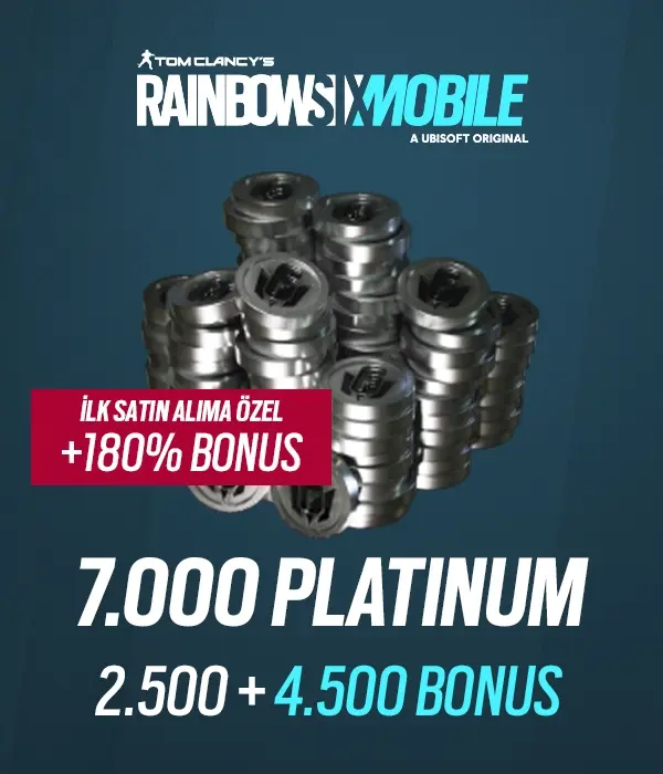 Rainbow Six Mobile 7000 Platinum ilk Yükleme
