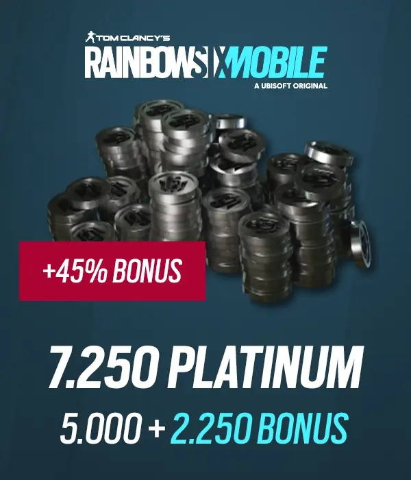 Rainbow Six Mobile 7250 Platinum