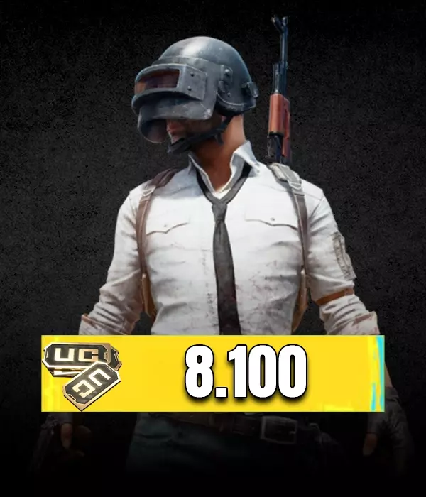 Pubg Mobile 8100 UC TR ID