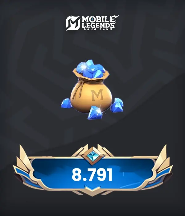 Mobile Legends Bang Bang 8791 Elmas