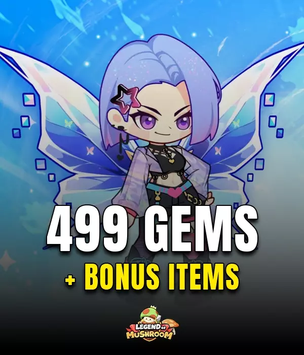 499 Gems + Bonus Items