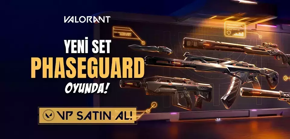 Valorant Phaseguard Seti Atespin’de! Yeni Skin Setiyle Fark Yaratın!
