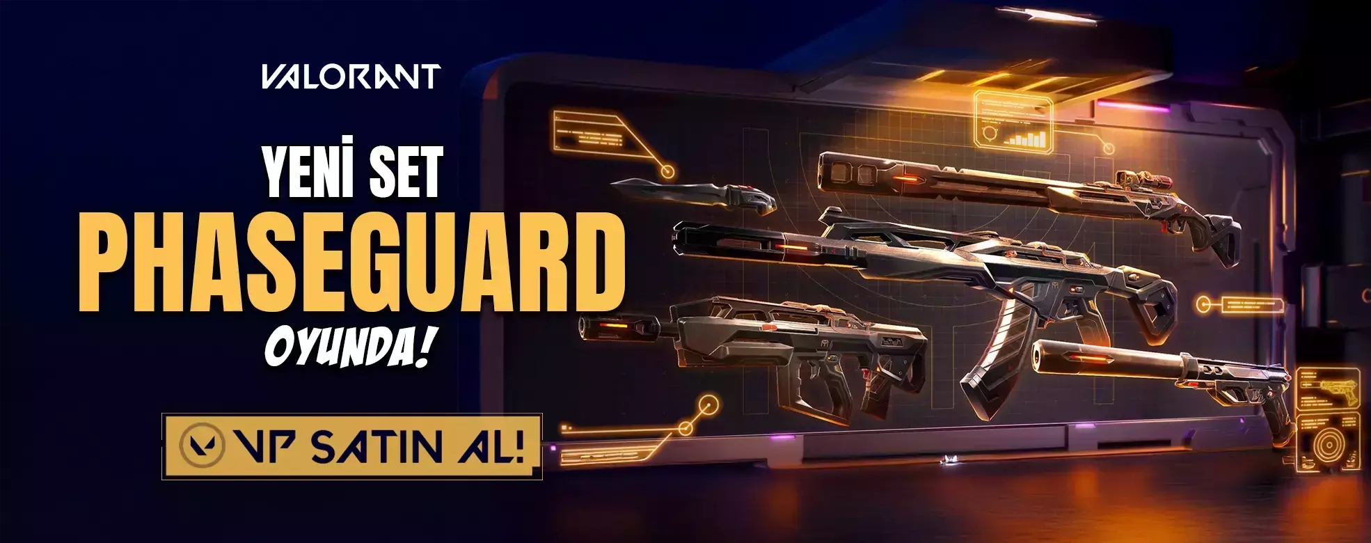 Valorant Phaseguard Seti Atespin’de! Yeni Skin Setiyle Fark Yaratın!